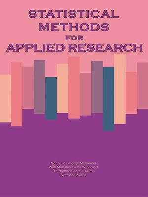 cover image of Statistical Methods for Applied Research